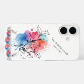 母さん、家族のハート | 写真カスタムギフト Case-Mate iPhoneケース (裏面 (横))