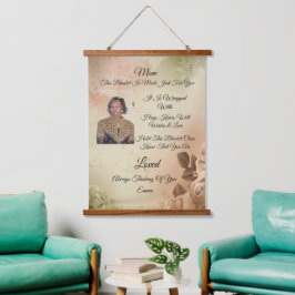 母さん、祖母さん、母さん 吊り下げ型タペストリー