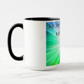 「母さん、私の人生を照らす」コーヒーや紅茶マグカップ。 マグカップ (左)