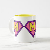 母すごいの日2トーンのコーヒーマグ ツートーンマグカップ (正面左)