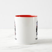 母すごいコーヒーマグ ツートーンマグカップ (中央)