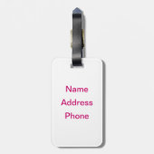 母すごいスターバスト ラゲッジタグ (裏面縦)