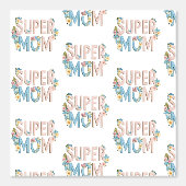 母すごいフローラ文字デザイン 壁紙 (正面)