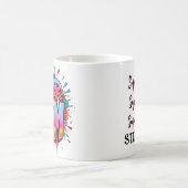 母すごい引用文母の日 コーヒーマグカップ (中央)