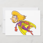 母すごい招待状 招待状 (正面)