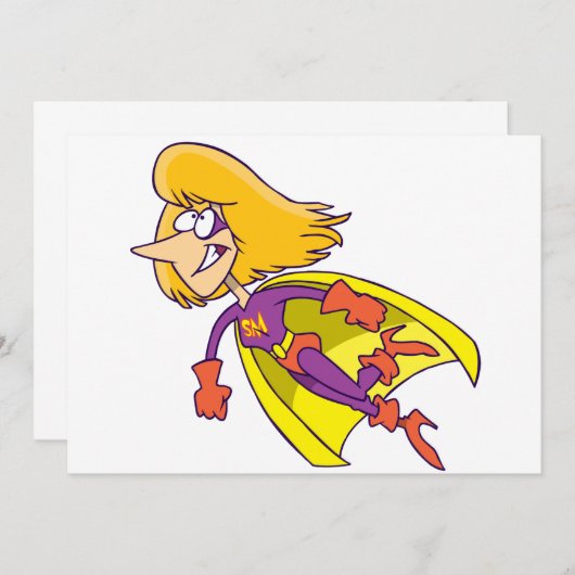 母すごい招待状 招待状 (正面/裏面)