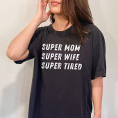 母すごい日すごいの母妻おもしろい引用文 Tシャツ