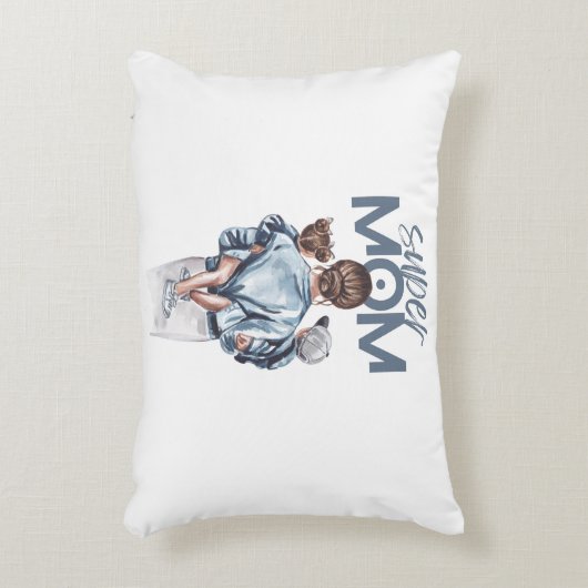母すごい枕 アクセントクッション (正面(垂直))