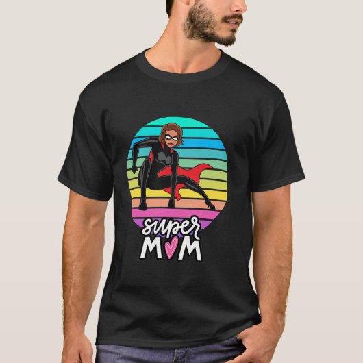 母すごい母おもしろい母の日ママ母 Tシャツ (正面)