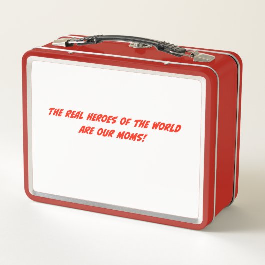 母すごい母の日のプレゼント メタルランチボックス (裏面)