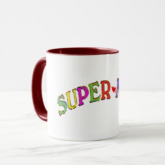 母すごい母の日マグギフトアイディア マグカップ (正面左)