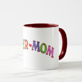 母すごい母の日マグギフトアイディア マグカップ (正面右)