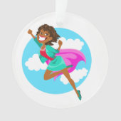 母すごい母、妹、友人、叔母、先生 オーナメント (正面)