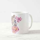 母すごい母、母の日のギフトマグ、11オズ コーヒーマグカップ (正面右)