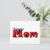 母すごい葉書 ポストカード (スタンド正面)