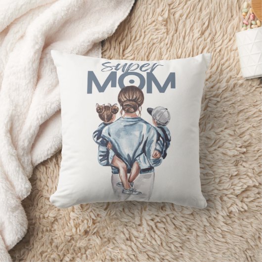 母すごい クッション (ブランケット)