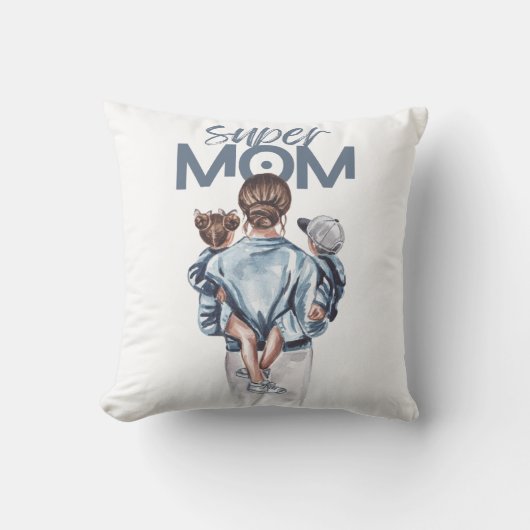 母すごい クッション (正面)