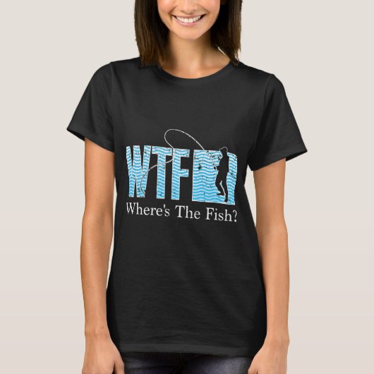 母であることを愛するバス釣りTシャツ Tシャツ (正面)