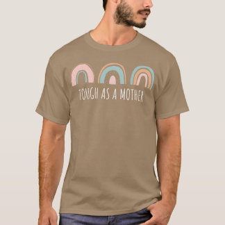 母としてタフmommy強い母の母の日おもしろい tシャツ