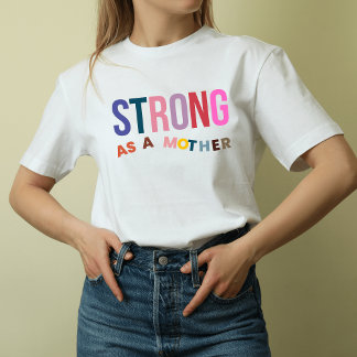 母として強い Tシャツ