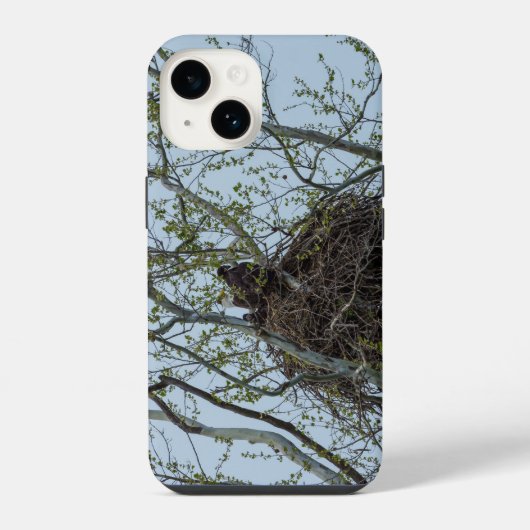 母とのひととき iPhone カーケース iPhoneケース (裏面)