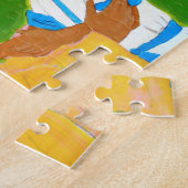 母とイエス ジグソーパズル (側面)