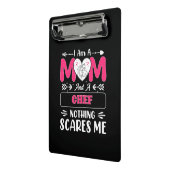 母とシェフは何も私を怖がらせおもしろいない ミニクリップボード (アングル2)