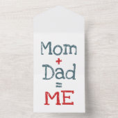 母とパパは私 オールインワン招待状 (内側)