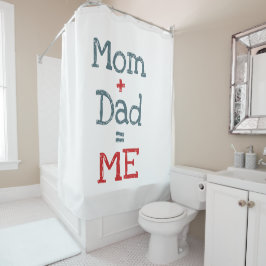 母とパパは私 シャワーカーテン