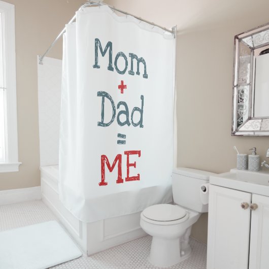 母とパパは私 シャワーカーテン (インサイチュ)