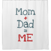 母とパパは私 シャワーカーテン (正面)