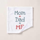 母とパパは私 バスタオルセット (ウォッシュタオル)