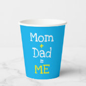 母とパパは私 紙コップ (正面)