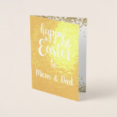 母とパパイースター実在ホイルー 箔カード (正面)