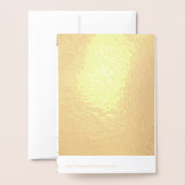 母とパパイースター実在ホイルー 箔カード (裏面封筒付き)