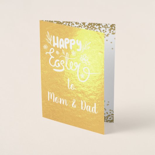 母とパパイースター実在ホイルー 箔カード (正面)
