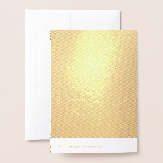 母とパパイースター実在ホイルー 箔カード (裏面封筒付き)