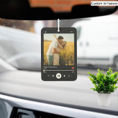 母とパパモダン記念日フォトミュージックプレーヤー カーエアーフレッシュナー