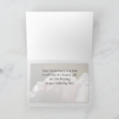 母とパパ結婚の記念日のグリーティングカード カード (内部)