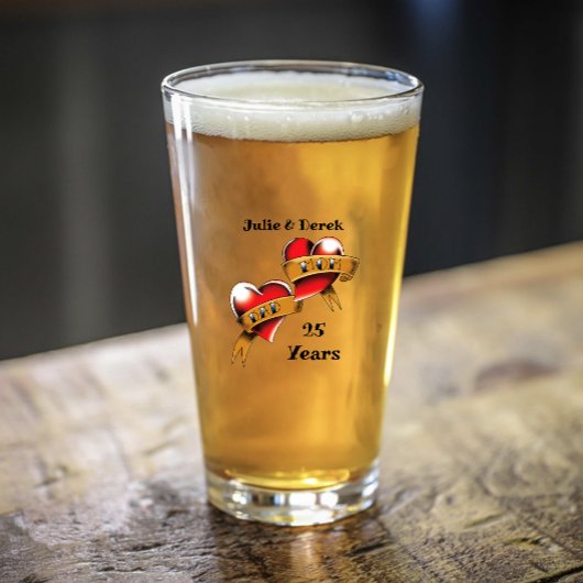 母とパパ記念日パーティー タンブラーグラス