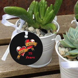 母とパパ記念日パーティー フェイバータグ