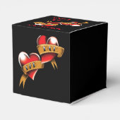 母とパパ記念日パーティー フェイバーボックス (裏面サイド)