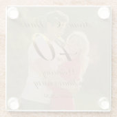 母とパパ40結婚周年記念 ガラスコースター (裏面)