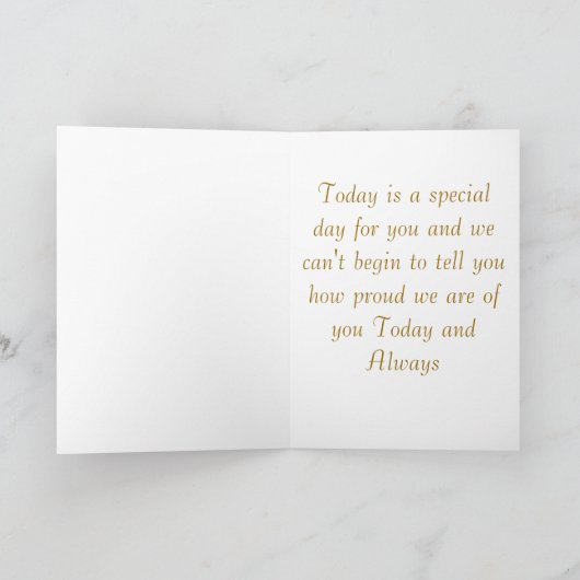 母とパパ カード (内部)