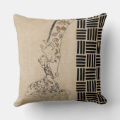 母とベビーキラスタイリッシュフモダン クッション (裏面)