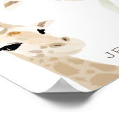 母とベビーキリン水カラー子供部屋アート ポスター (角)