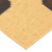 母とベビーキリン金ゴールド背景 テーブルクロス (アングル)