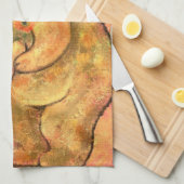 母とベビークマ – 母の日 – ハグ キッチンタオル (四つ折り)