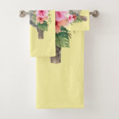 母とベビーコアラ可愛い水色を生む バスタオルセット (インサイチュ)