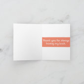 母とベビーゴリラ母の日カード カード (内部)